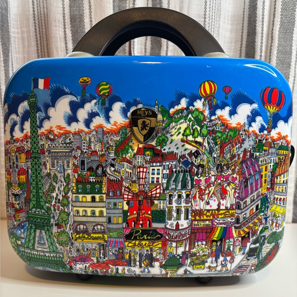 Heys Paris Themed Hard-side Cosmetic Travel Bag